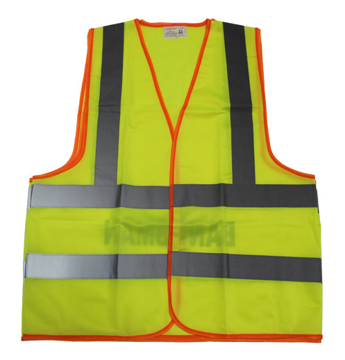 Vest Banksman Yellow-Front View