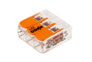 Wago, 221 Wire Splice Connector, Clear 24 12 AWG, 10pcs /Pack