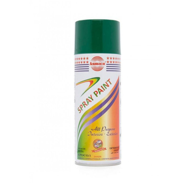 Spray Paint 400ml Dark Green Asmaco