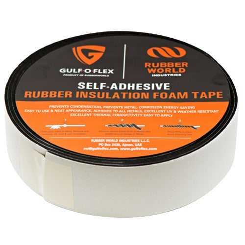 Gulf-O-Flex Foam Tape 1 inch x 7.5mtr NBR (4pcs/pack)